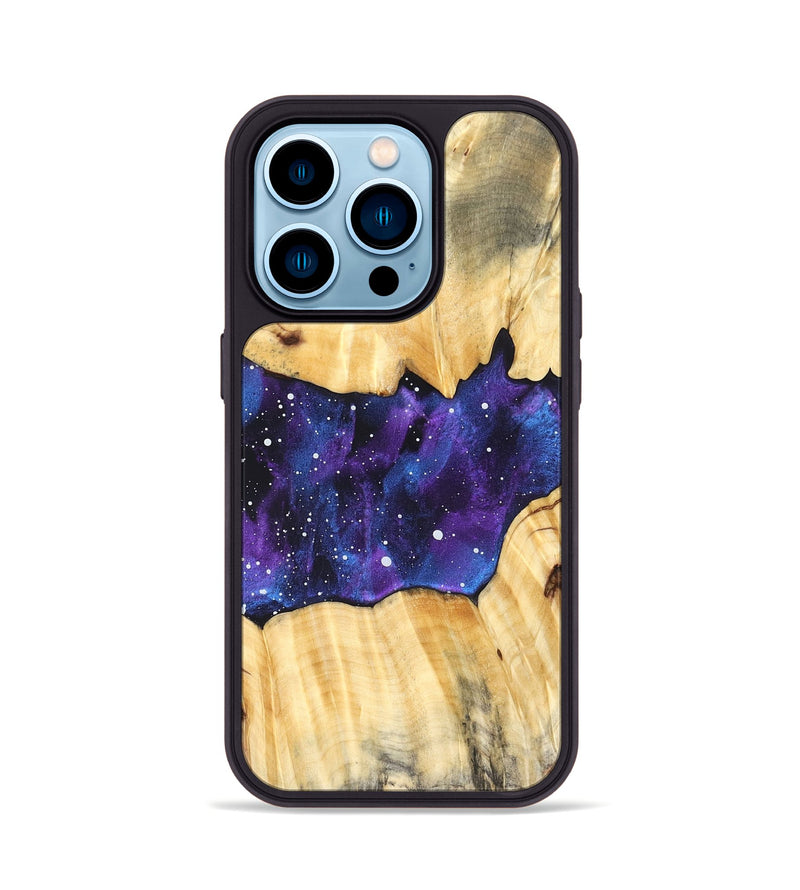iPhone 14 Pro Wood Phone Case - Sonji (Cosmos, 827452)