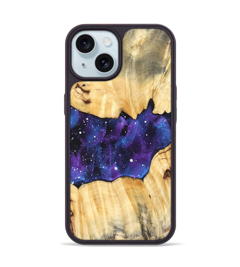 iPhone 15 Wood Phone Case - Sonji (Cosmos, 827452)