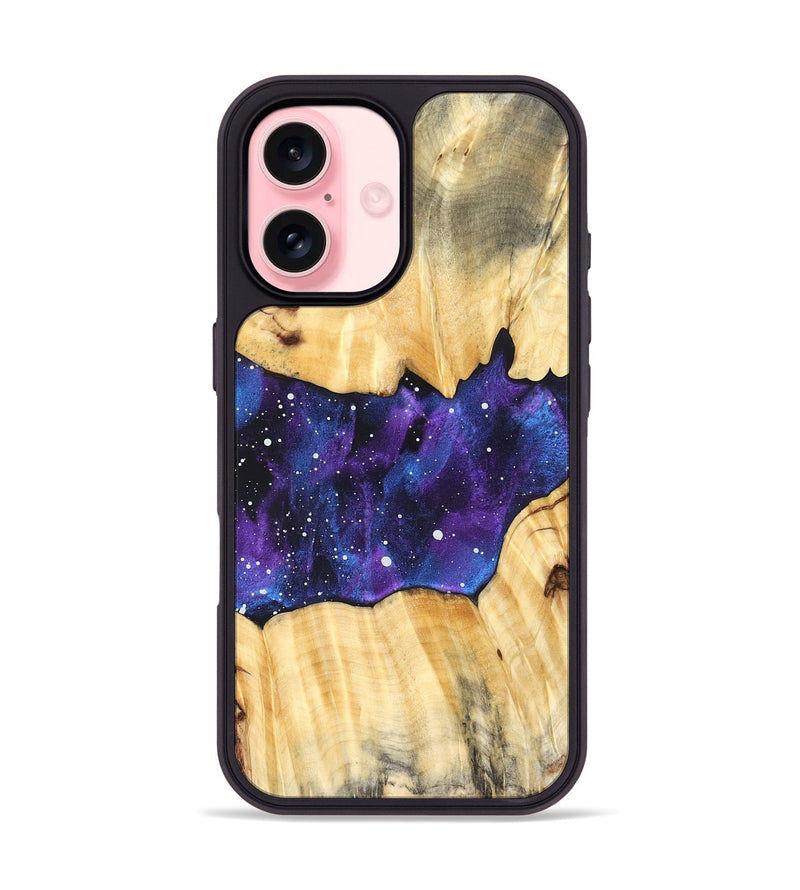 iPhone 16 Wood Phone Case - Sonji (Cosmos, 827452)