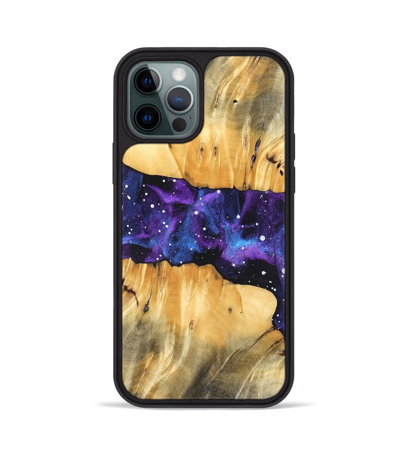 iPhone 12 Pro Wood Phone Case - Frances (Cosmos, 827454)