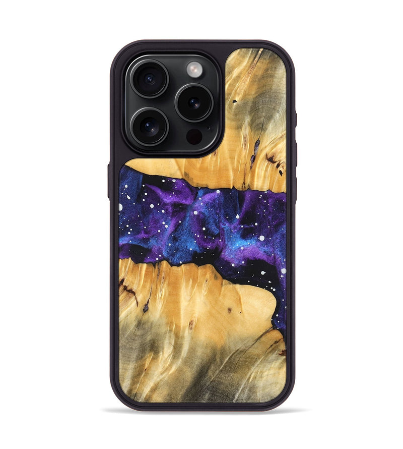 iPhone 15 Pro Wood Phone Case - Frances (Cosmos, 827454)