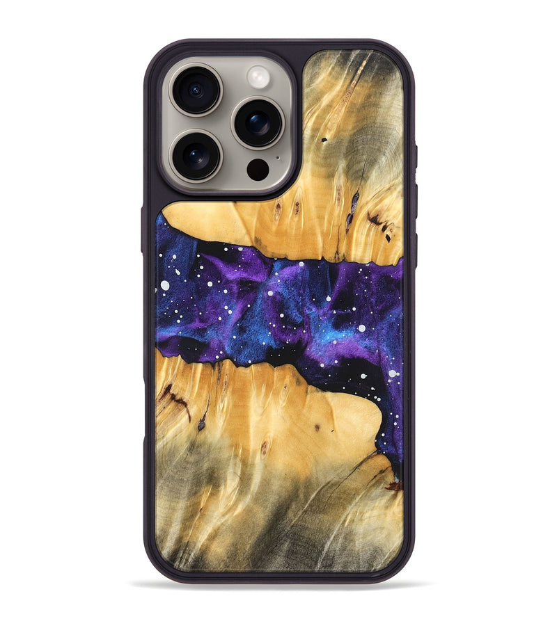 iPhone 16 Pro Max Wood Phone Case - Frances (Cosmos, 827454)