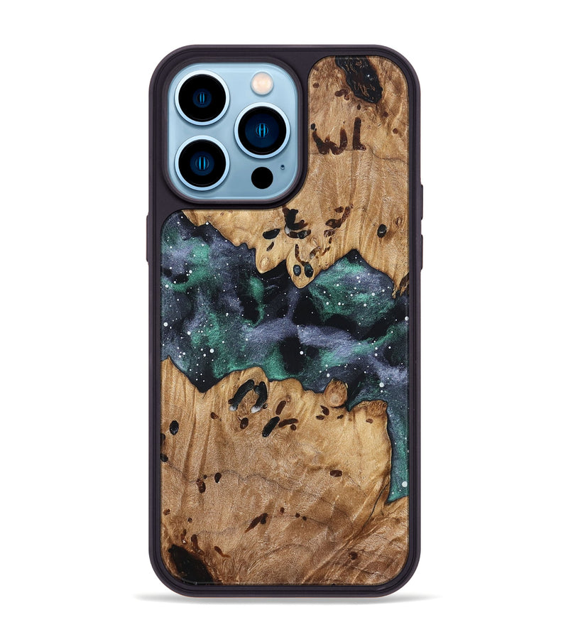 iPhone 14 Pro Max Wood Phone Case - Alida (Cosmos, 827455)