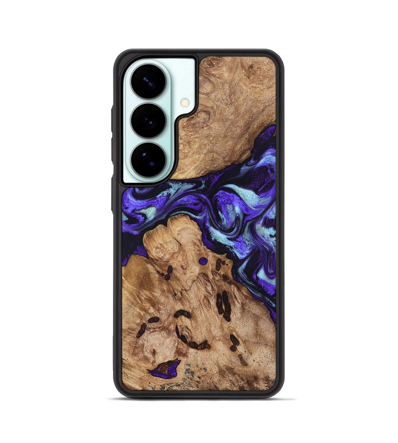 Galaxy S26 Wood Phone Case - Jamel (Purple, 827459)