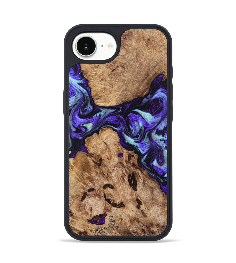 iPhone 17e Wood Phone Case - Jamel (Purple, 827459)