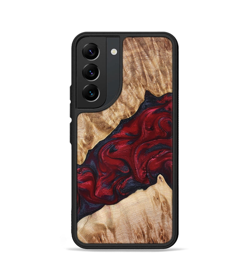 Galaxy S22 Wood Phone Case - Jaime (Red, 827462)