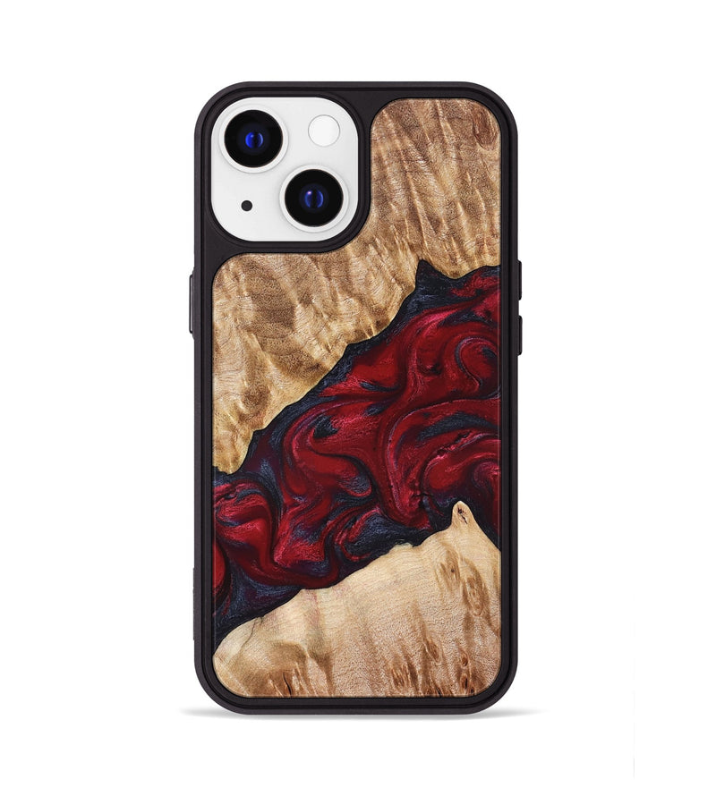 iPhone 13 Wood Phone Case - Jaime (Red, 827462)