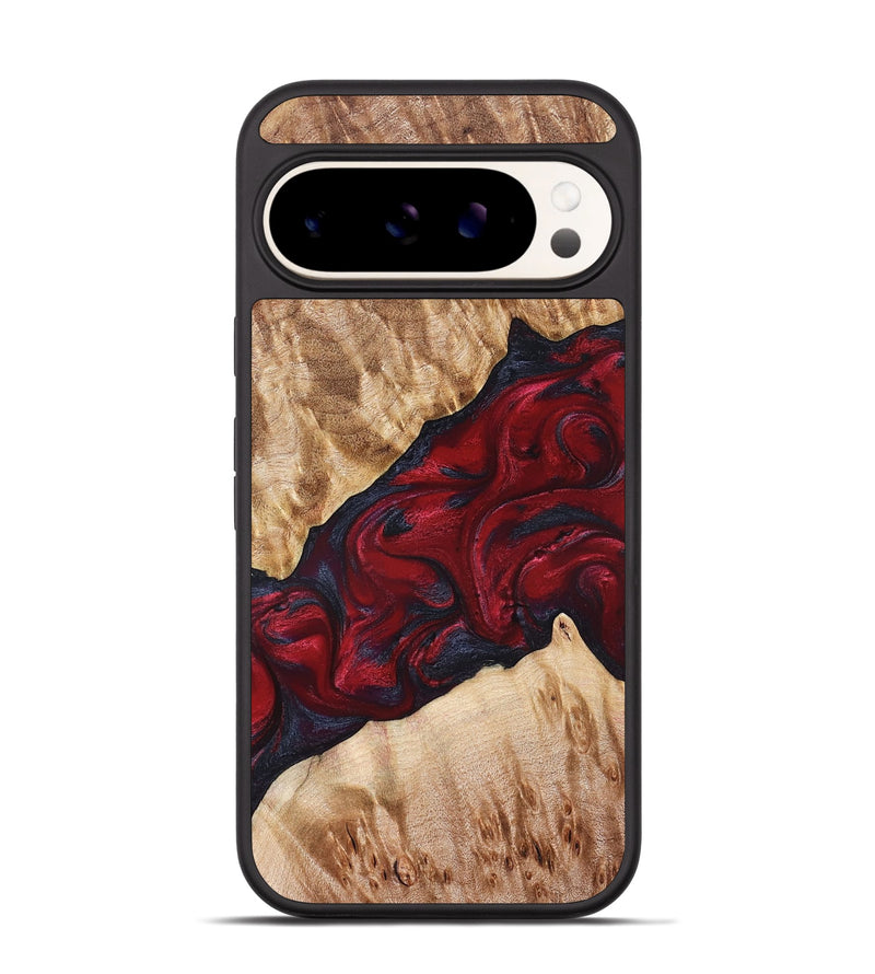 Pixel 9 Pro Wood Phone Case - Jaime (Red, 827462)
