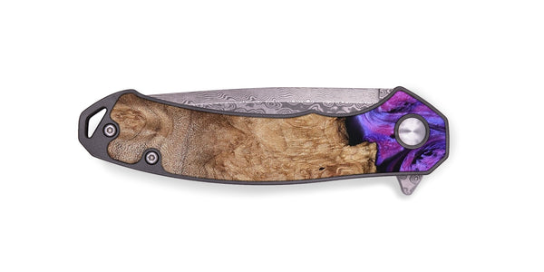 EDC Wood Pocket Knife - Kora (Purple, 827463)