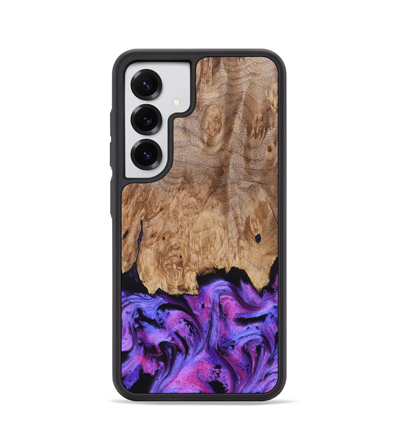 Galaxy S25 Wood Phone Case - Kora (Purple, 827463)