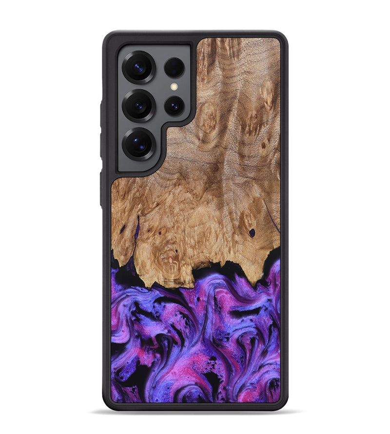 Galaxy S25 Ultra Wood Phone Case - Kora (Purple, 827463)