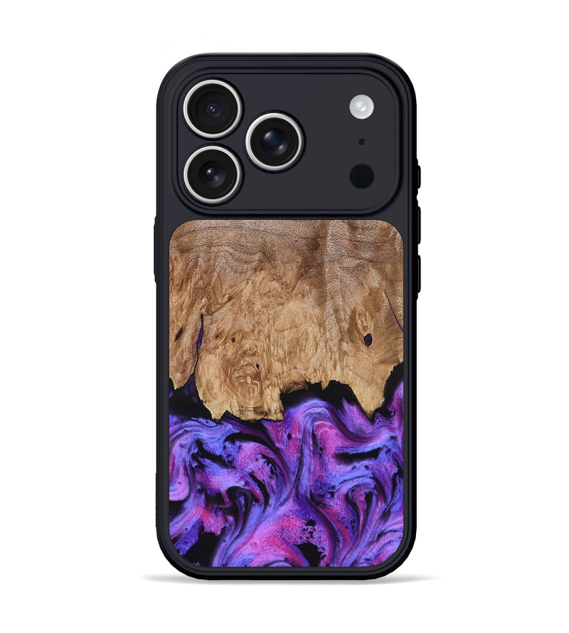 iPhone 17 Pro Wood Phone Case - Kora (Purple, 827463)
