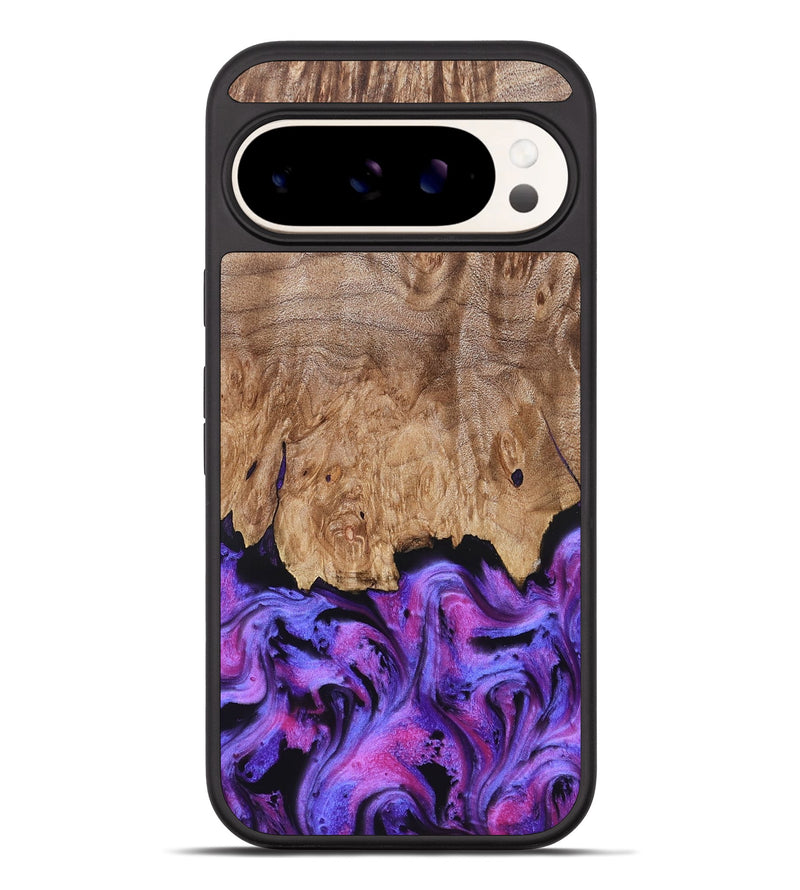 Pixel 10 Pro XL Wood Phone Case - Kora (Purple, 827463)