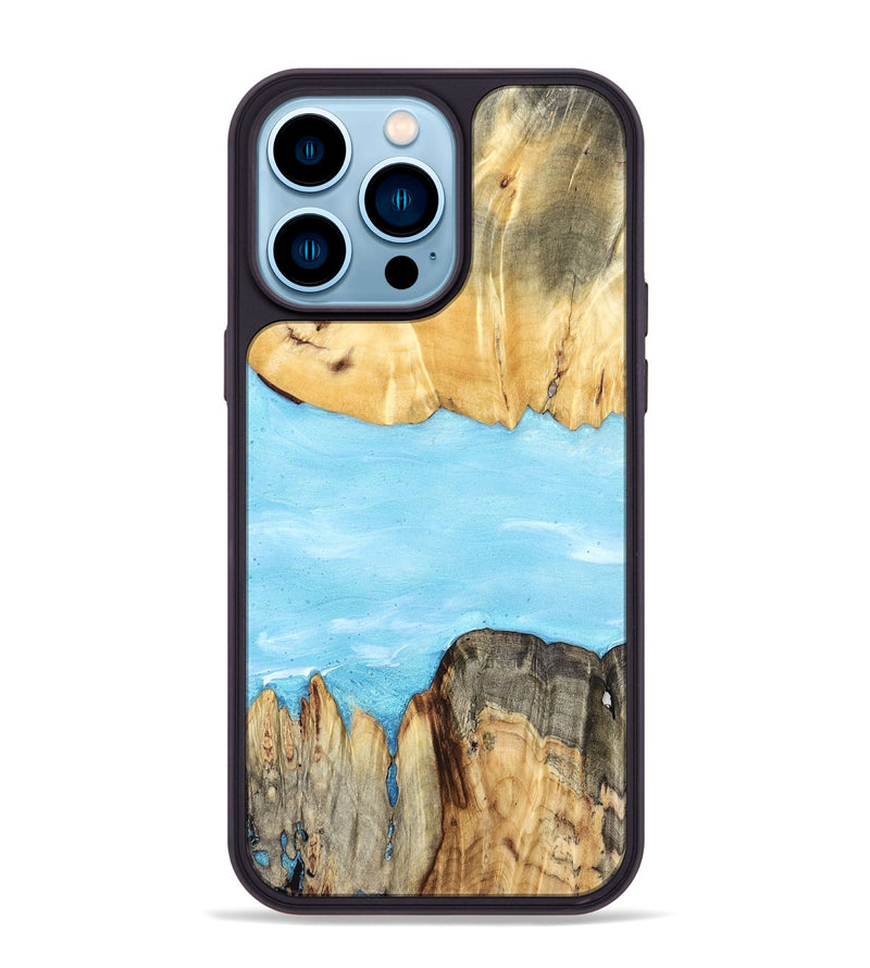 iPhone 14 Pro Max Wood Phone Case - Lora (Coastal, 827465)