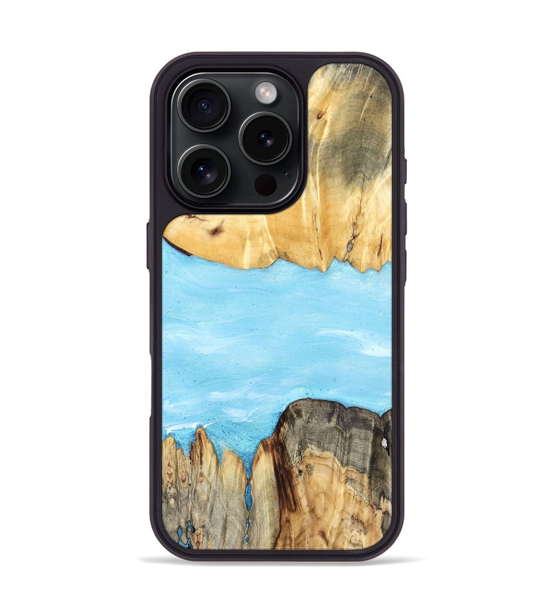 iPhone 16 Pro Wood Phone Case - Lora (Coastal, 827465)