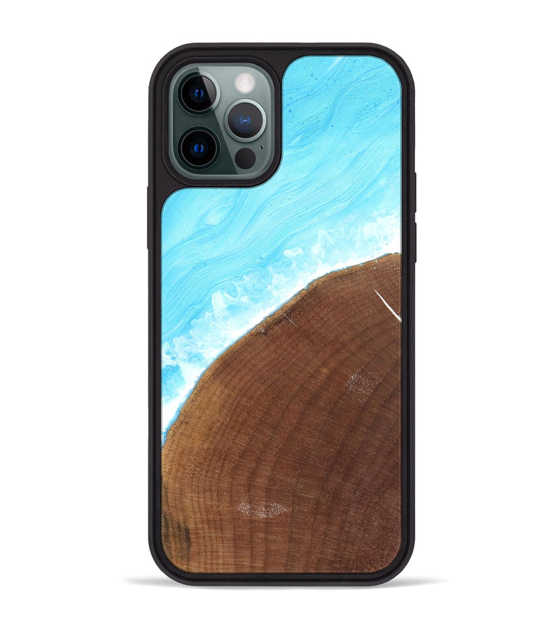 iPhone 12 Pro Max Wood Phone Case - Arlene (Coastal, 827466)