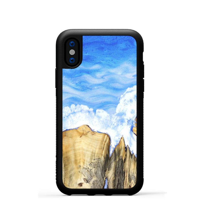 iPhone Xs Wood Phone Case - Madie (Coastal, 827469)