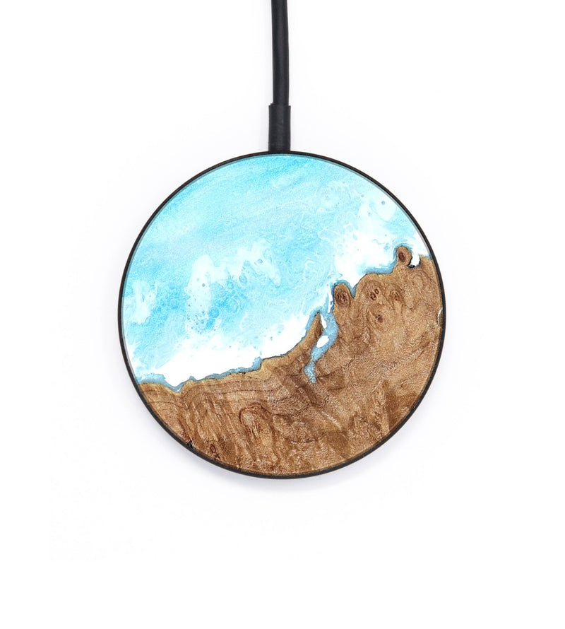 Circle Wood Wireless Charger - Faye (Coastal, 827470)