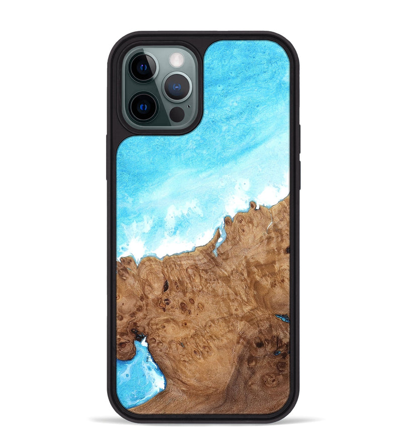iPhone 12 Pro Max Wood Phone Case - Faye (Coastal, 827470)