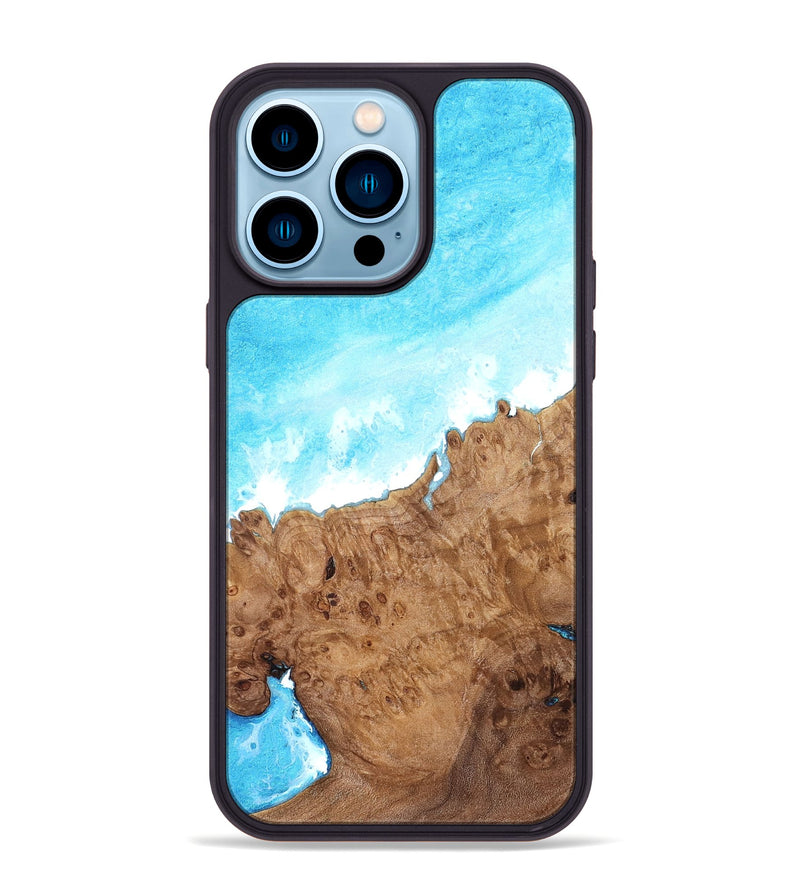 iPhone 14 Pro Max Wood Phone Case - Faye (Coastal, 827470)