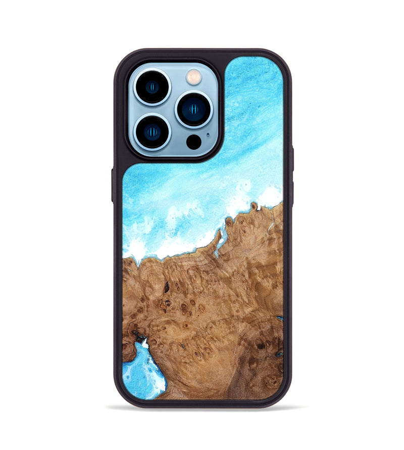 iPhone 14 Pro Wood Phone Case - Faye (Coastal, 827470)