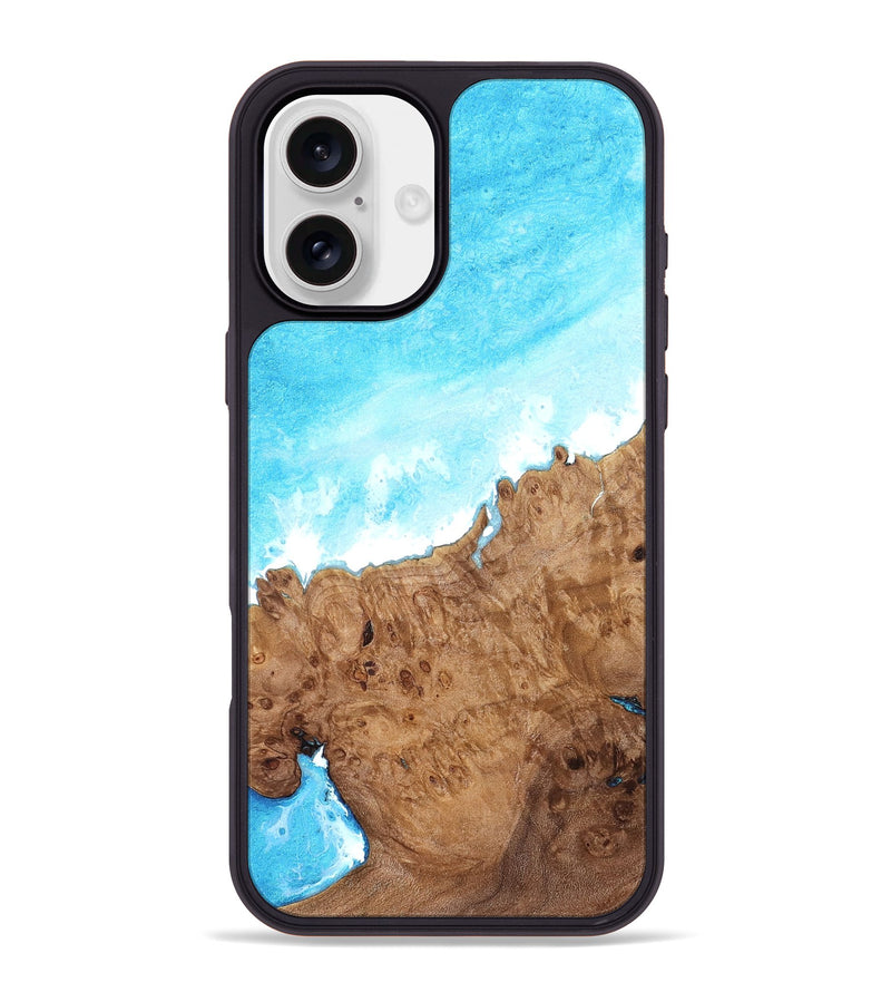 iPhone 16 Plus Wood Phone Case - Faye (Coastal, 827470)