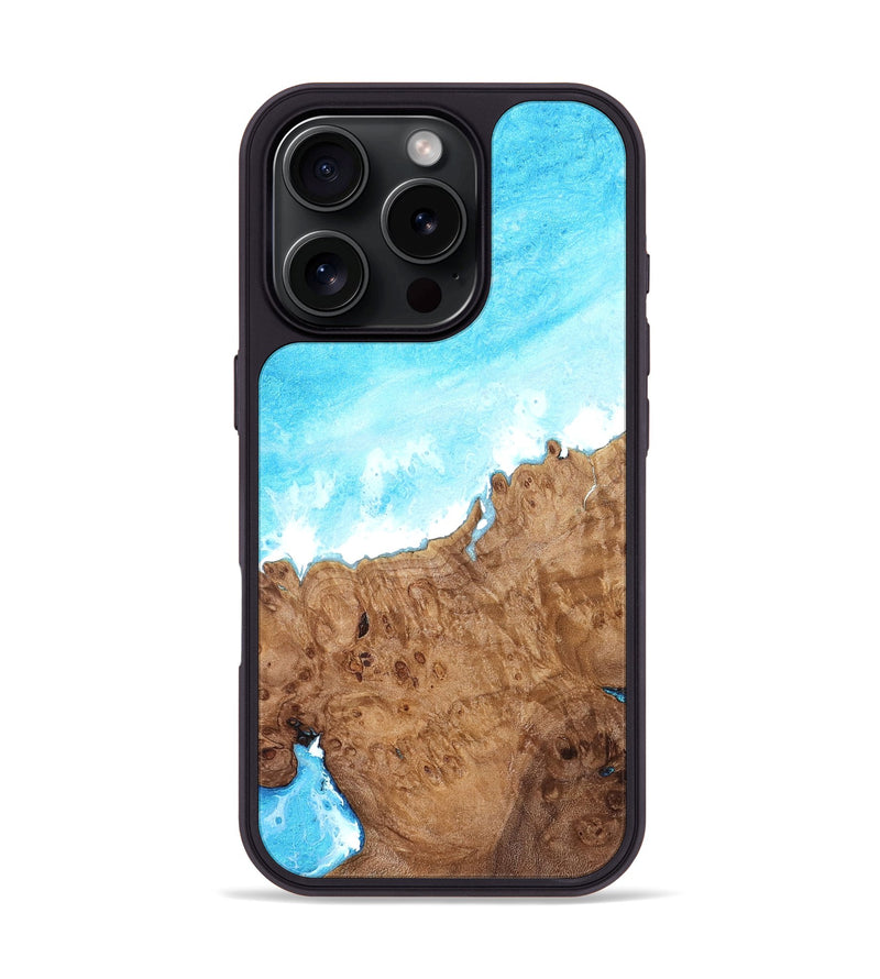 iPhone 16 Pro Wood Phone Case - Faye (Coastal, 827470)