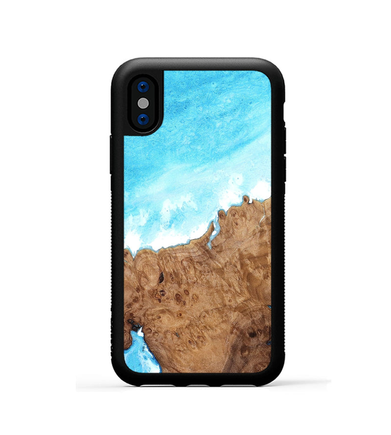 iPhone Xs Wood Phone Case - Faye (Coastal, 827470)