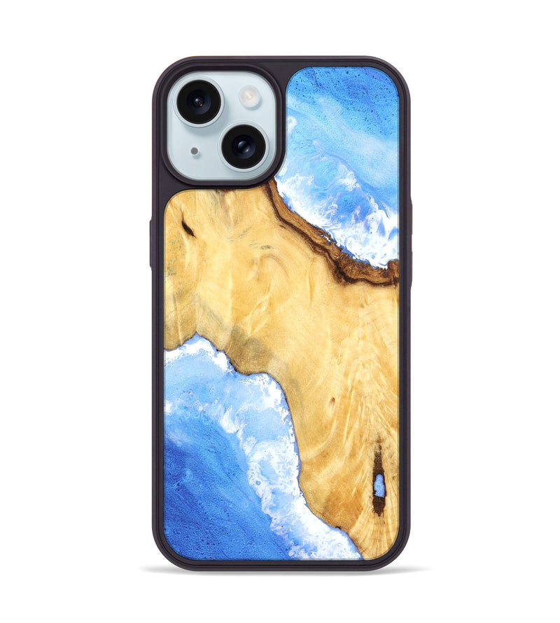 iPhone 15 Wood Phone Case - Dovie (Coastal, 827474)