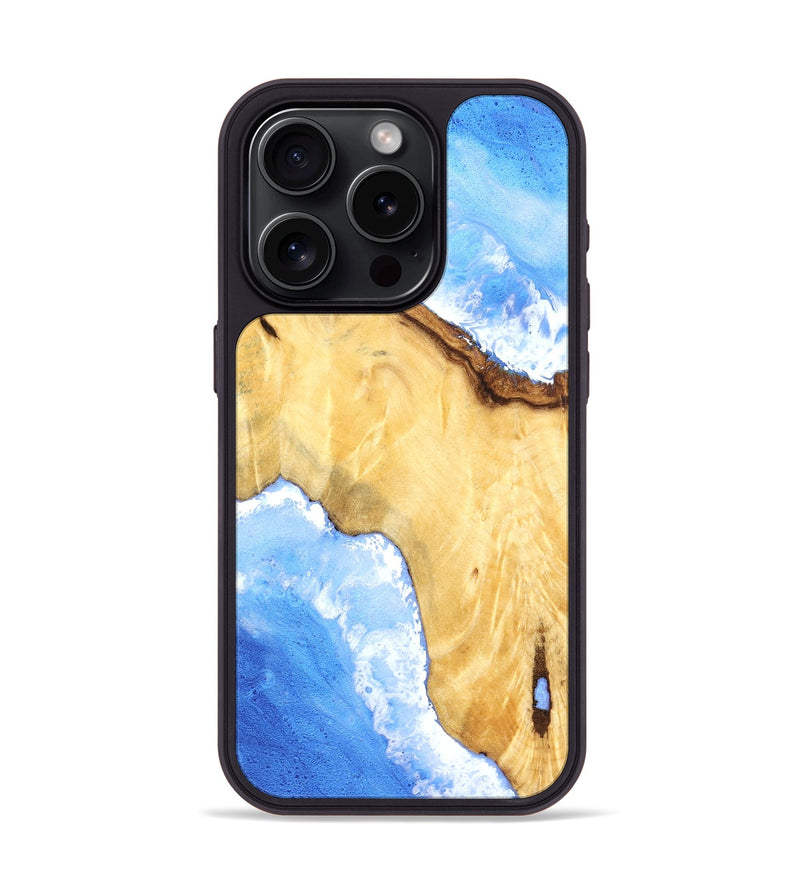 iPhone 15 Pro Wood Phone Case - Dovie (Coastal, 827474)