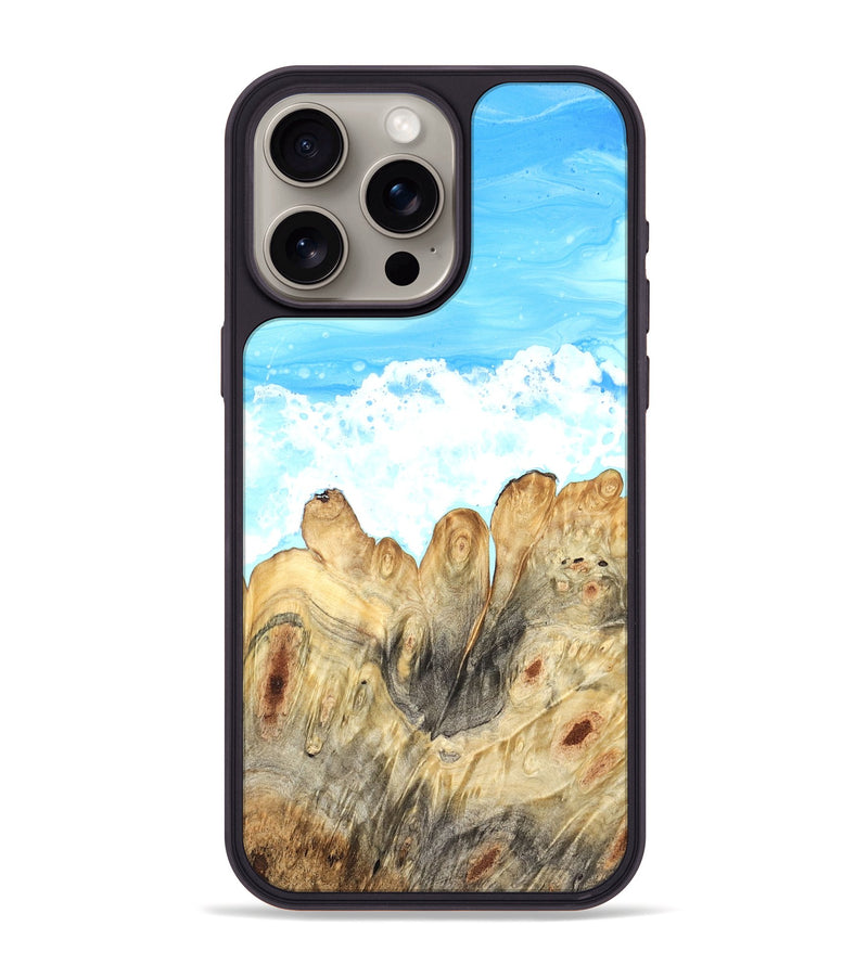 iPhone 15 Pro Max Wood Phone Case - Buddy (Coastal, 827475)