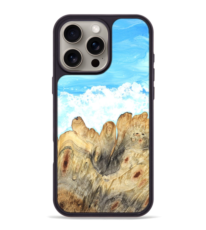 iPhone 16 Pro Max Wood Phone Case - Buddy (Coastal, 827475)