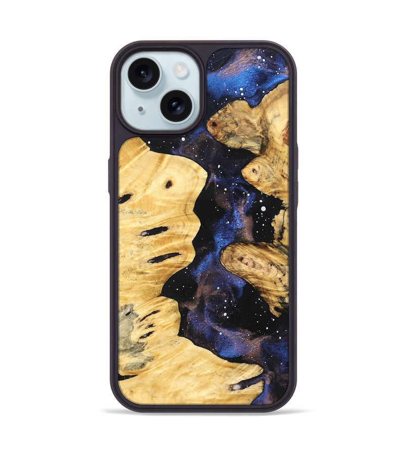 iPhone 15 Wood Phone Case - Hubert (Cosmos, 827477)