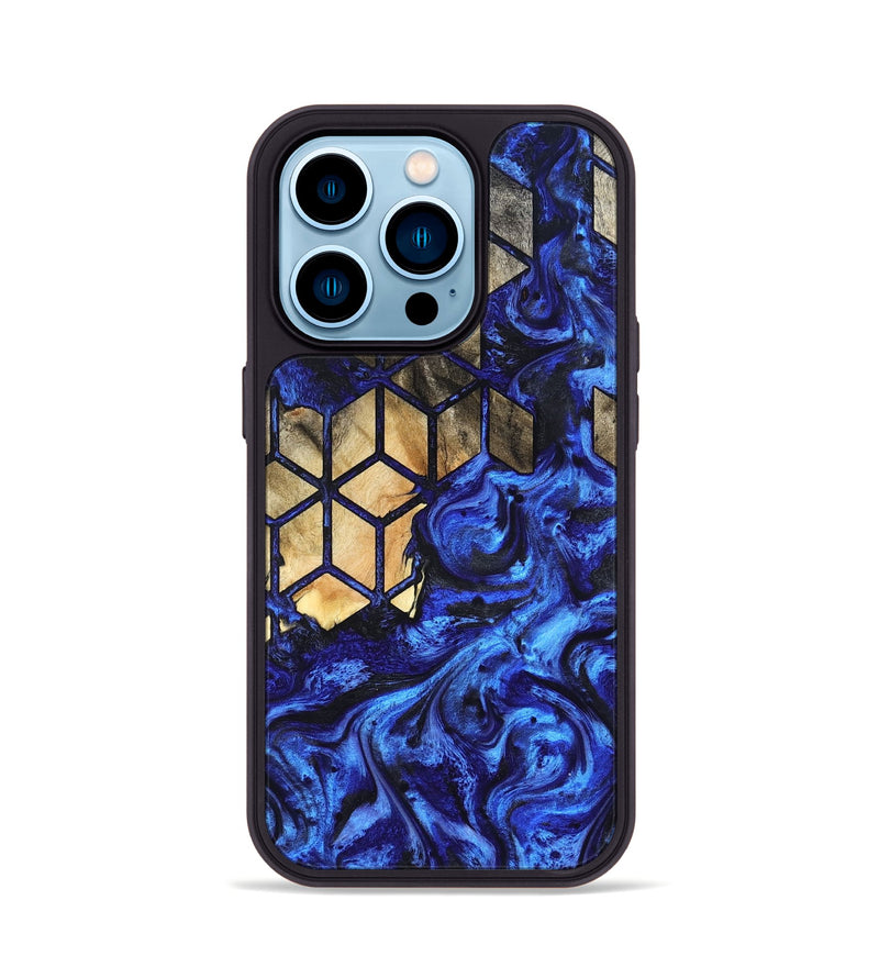 iPhone 14 Pro Wood Phone Case - Rico (Pattern, 827479)