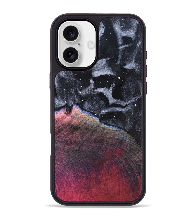 iPhone 16 Plus Wood Phone Case - Stefani (Cosmos, 827481)
