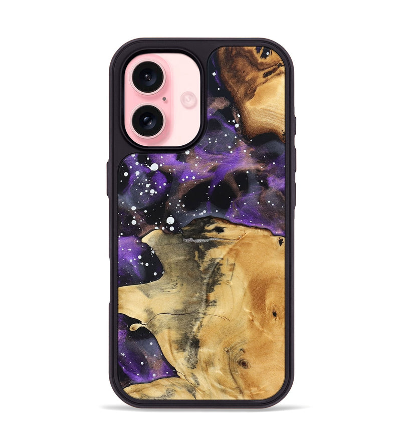 iPhone 16 Wood Phone Case - Coleen (Cosmos, 827483)
