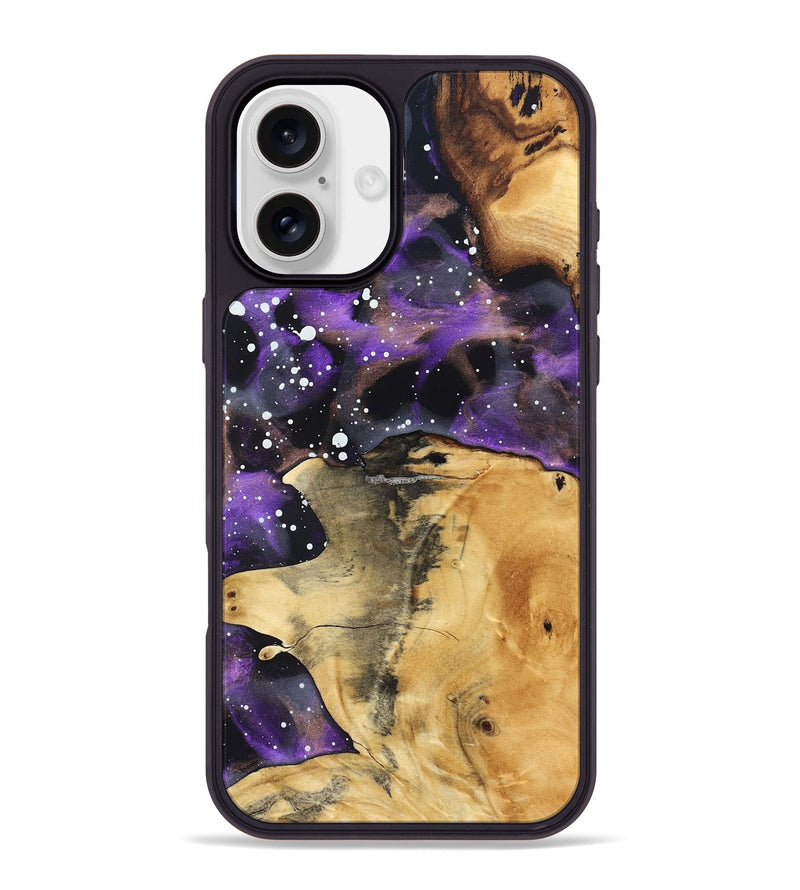 iPhone 16 Plus Wood Phone Case - Coleen (Cosmos, 827483)