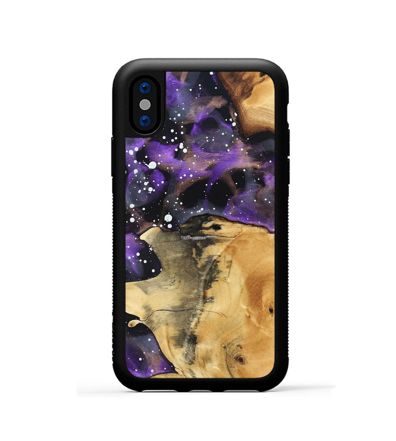 iPhone Xs Wood Phone Case - Coleen (Cosmos, 827483)