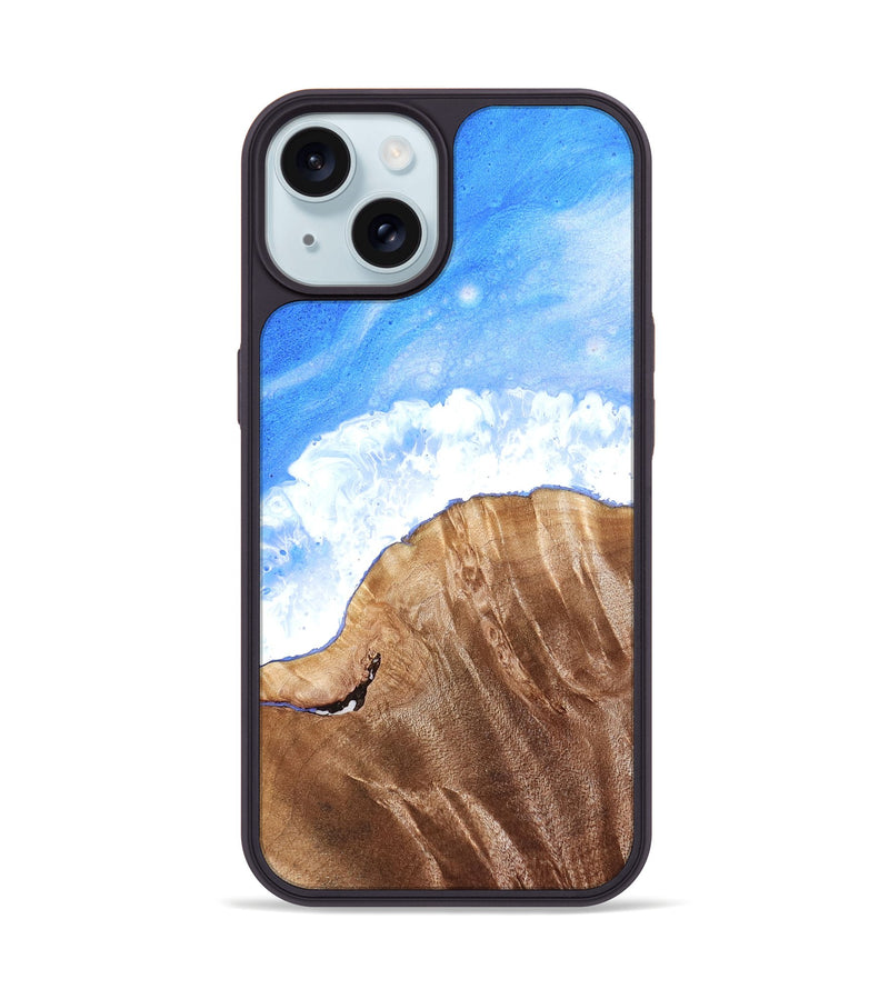 iPhone 15 Wood Phone Case - Damien (Coastal, 827484)
