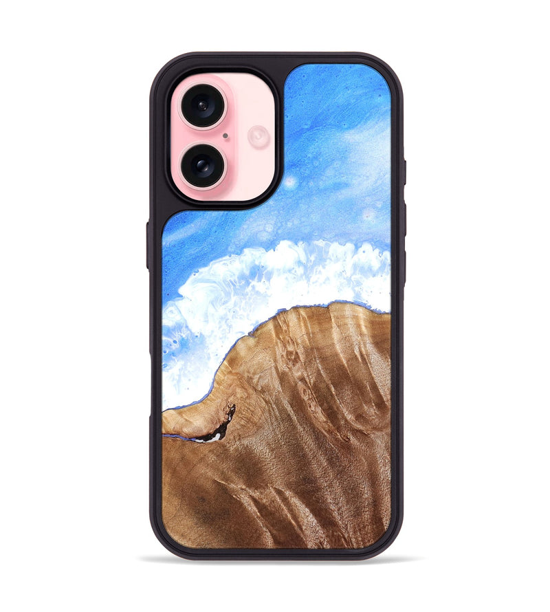 iPhone 16 Wood Phone Case - Damien (Coastal, 827484)