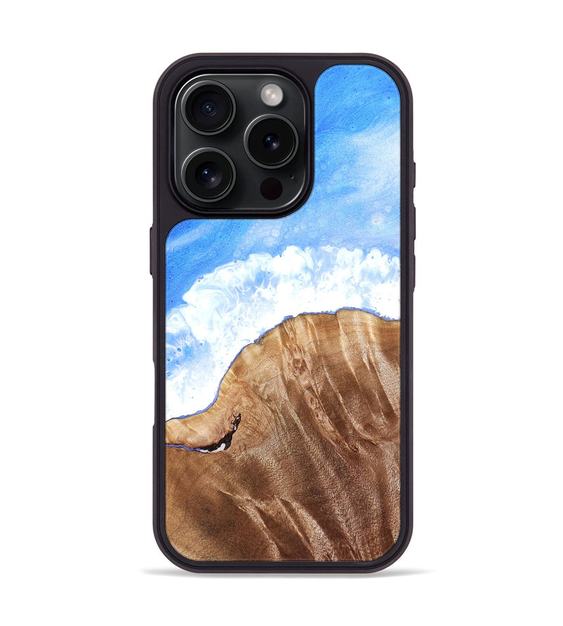 iPhone 16 Pro Wood Phone Case - Damien (Coastal, 827484)