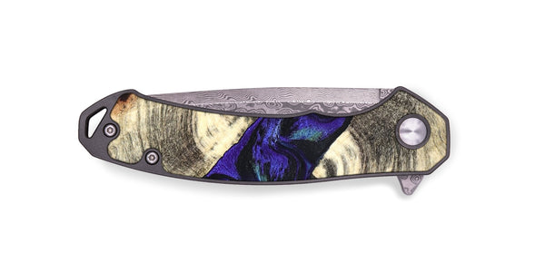 EDC Wood Pocket Knife - Robby (Purple, 827487)