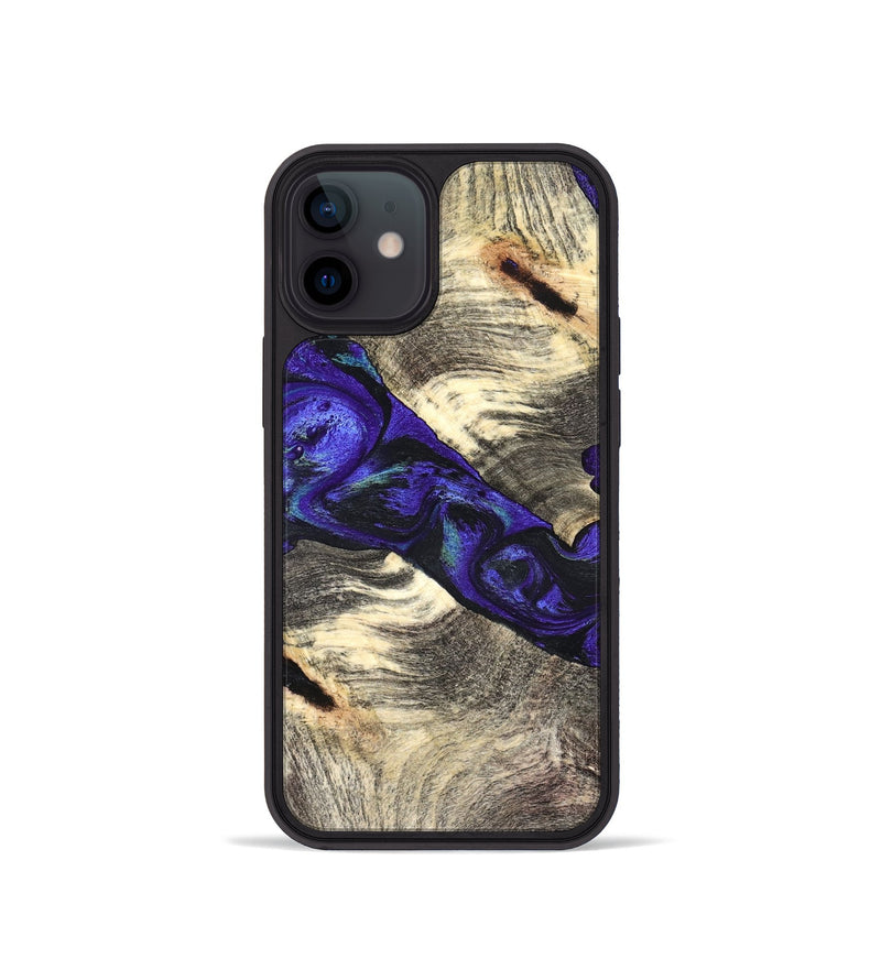 iPhone 12 mini Wood Phone Case - Robby (Purple, 827487)