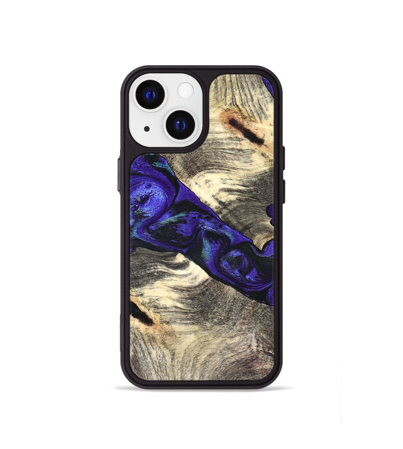 iPhone 13 mini Wood Phone Case - Robby (Purple, 827487)