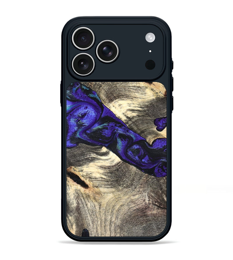 iPhone 17 Pro Max Wood Phone Case - Robby (Purple, 827487)