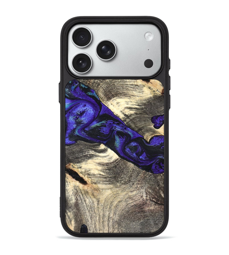 iPhone 18 Pro Max Wood Phone Case - Robby (Purple, 827487)