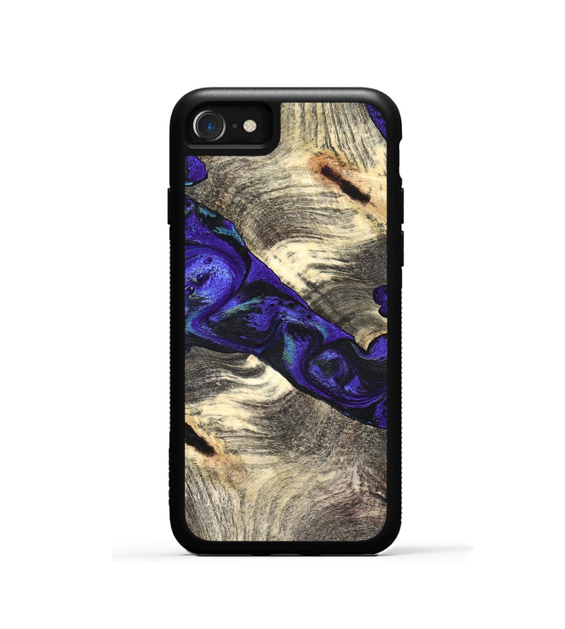 iPhone SE Wood Phone Case - Robby (Purple, 827487)
