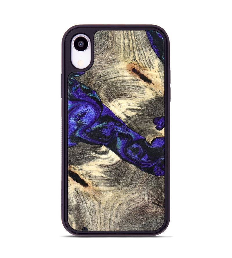 iPhone Xr Wood Phone Case - Robby (Purple, 827487)