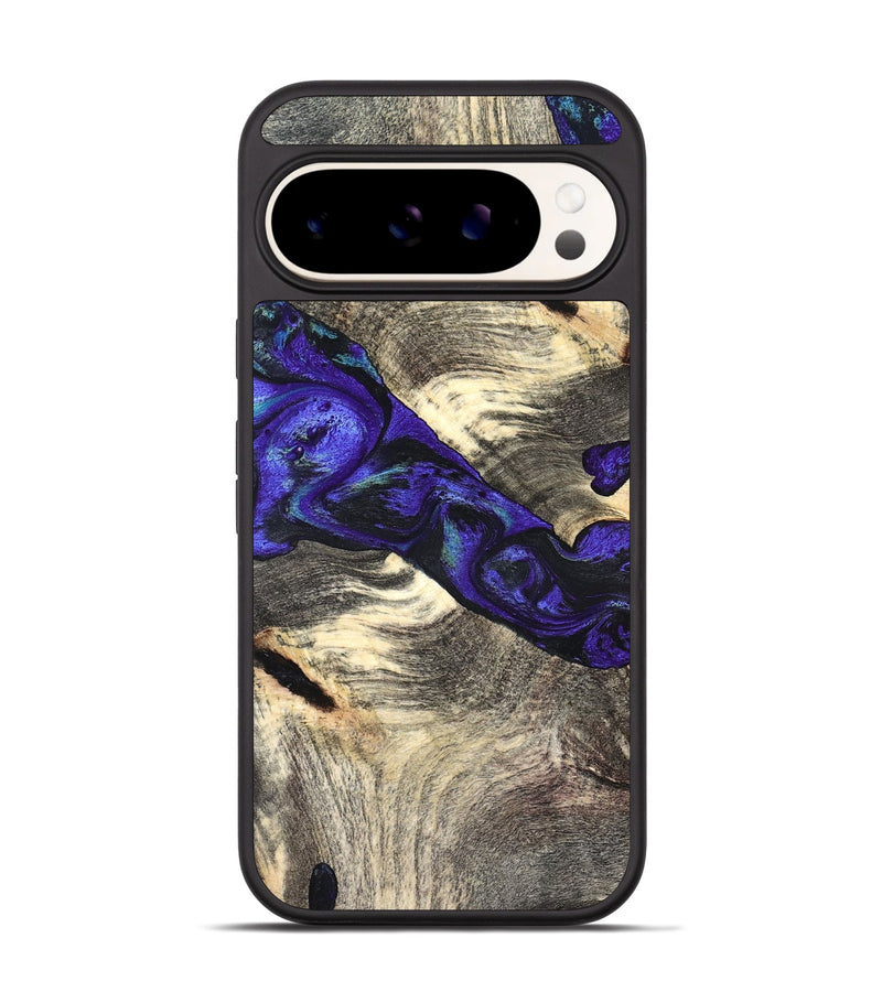 Pixel 9 Wood Phone Case - Robby (Purple, 827487)