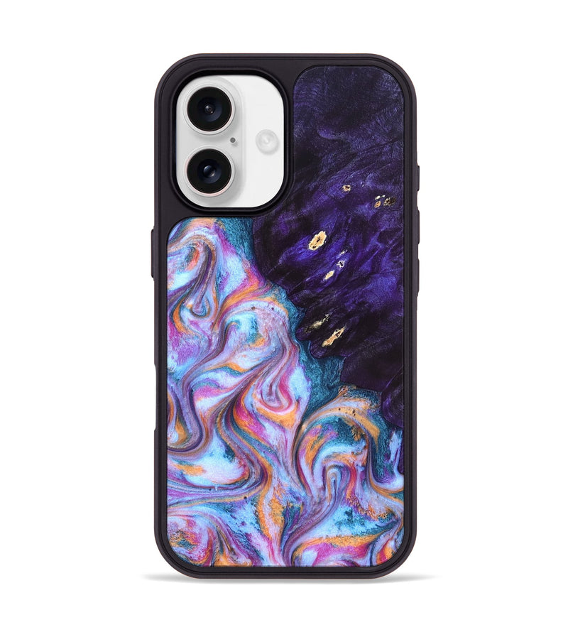 iPhone 17 Wood Phone Case - Jalisa (Blue, 827490)